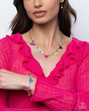 Load image into Gallery viewer, Paparazzi ♥ Friendly Fringe Necklace &amp; Friendly Final Bracelet - Multi Set  ♥ S190