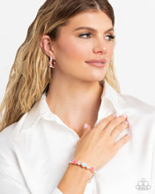 Load image into Gallery viewer, Paparazzi ♥ Reawakening Revelry Bracelet &amp; Reawakening Radiance Post Earring - Rose Gold Set ♥ S182