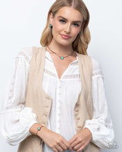Load image into Gallery viewer, Paparazzi ♥ Courting Calypso Necklace, Courting California  Bracelet, &amp; Courting Color Earrings - Copper ♥ 3-piece set S209