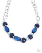 Load image into Gallery viewer, Paparazzi ♥ Pearly Patron Necklace &amp; Pearly Passenger Bracelet - Blue Set  ♥ S192