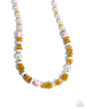 Load image into Gallery viewer, Paparazzi ♥ Porcelain Pizzazz Necklace &amp;  Porcelain Pattern Bracelet  - Pink Set ♥ S180