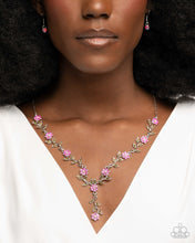 Load image into Gallery viewer, Paparazzi ♥  Estate Grounds Necklace &amp; Personal Estate Bracelet - Pink Set  ♥ S199