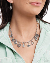 Load image into Gallery viewer, Paparazzi ♥ Eclectic Easter Necklace &amp; Extensive Easter Bracelet - Silver ♥ S206