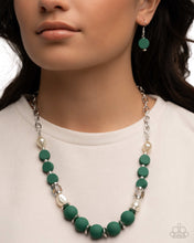 Load image into Gallery viewer, Paparazzi ♥And Just Like That... - Necklace &amp;  Like-Minded Bracelet - Green Set ♥ S183