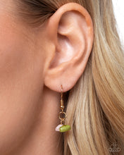 Load image into Gallery viewer, Paparazzi ♥ Coastal Cheerleader Necklace &amp; Cheerleading Cay Bracelet - Green ♥ 2-Piece Set S175