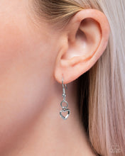 Load image into Gallery viewer, Paparazzi ♥ LOCK of Love Necklace &amp; Luxurious Locks Bracelet - White Set ♥ S194