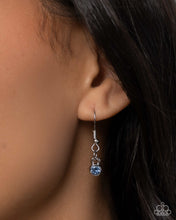 Load image into Gallery viewer, Paparazzi ♥  Seesaw Statement Necklace &amp; Seesaw Shimmer Bracelet - Blue  ♥ 2-Piece Set S178