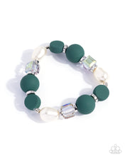 Load image into Gallery viewer, Paparazzi ♥And Just Like That... - Necklace &amp;  Like-Minded Bracelet - Green Set ♥ S183