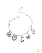 Load image into Gallery viewer, Paparazzi ♥ Eclectic Easter Necklace &amp; Extensive Easter Bracelet - Silver ♥ S206
