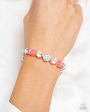 Load image into Gallery viewer, Paparazzi ♥ Reawakening Revelry Bracelet &amp; Reawakening Radiance Post Earring - Rose Gold Set ♥ S182