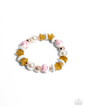 Load image into Gallery viewer, Paparazzi ♥ Porcelain Pizzazz Necklace &amp;  Porcelain Pattern Bracelet  - Pink Set ♥ S180