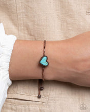 Load image into Gallery viewer, Paparazzi ♥ Courting Calypso Necklace, Courting California  Bracelet, &amp; Courting Color Earrings - Copper ♥ 3-piece set S209