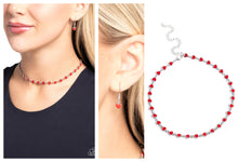 Load image into Gallery viewer, Paparazzi ♥ Dancing Dalliance - Red ♥ Chocker N2139