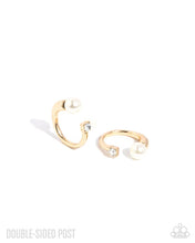Load image into Gallery viewer, Paparazzi ♥ Decade Dance - Gold ♥ Post Earring EX77