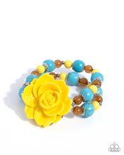Load image into Gallery viewer, Paparazzi ♥ Desert Grace - Yellow ♥ B1039