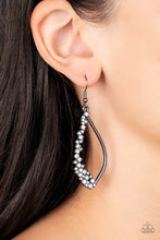 Load image into Gallery viewer, Paparazzi ♥ Sparkly Side Effects - Black ♥ E1075
