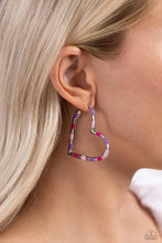 Load image into Gallery viewer, Paparazzi ♥ Striped Sweethearts - Pink ♥ E1129