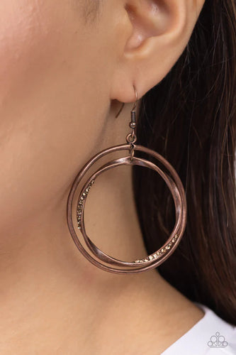 Paparazzi ♥ Rebel Rotation - Copper ♥ E1262