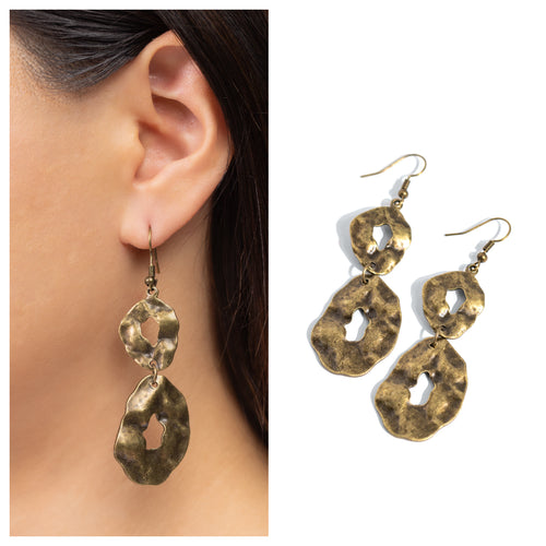 Paparazzi ♥ Gallery Gravitas - Brass ♥ E1288