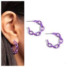 Load image into Gallery viewer, Paparazzi ♥ Colorful Cameo - Purple ♥ Post E1289