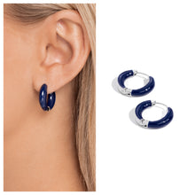 Load image into Gallery viewer, Paparazzi ♥ Pivoting Paint - Blue ♥ Post Hinge E1297