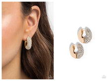 Load image into Gallery viewer, Paparazzi ♥ Combustible Confidence - Gold ♥ Post Hinge E1301