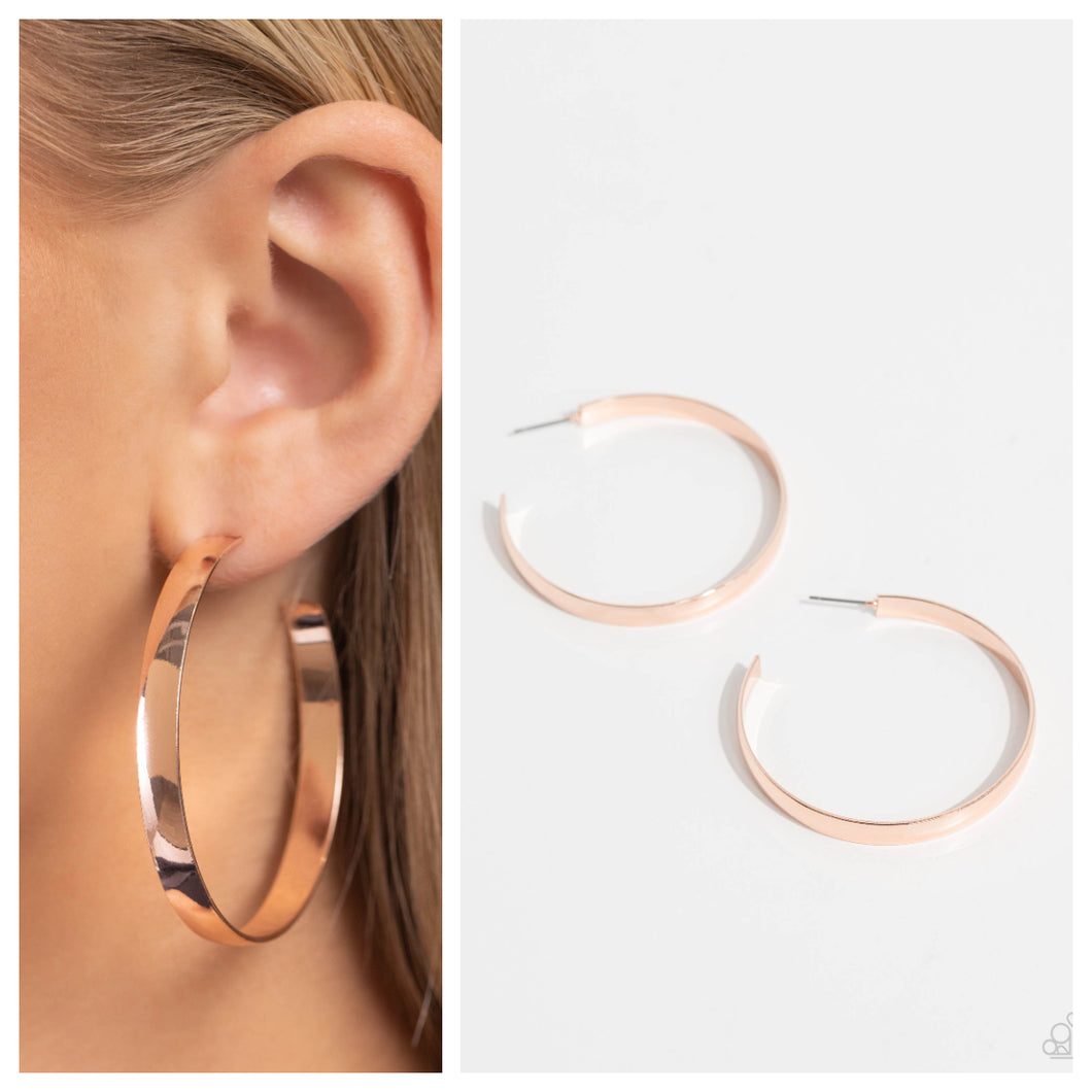 Paparazzi ♥ Sleek Symmetry - Rose Gold ♥ E1310