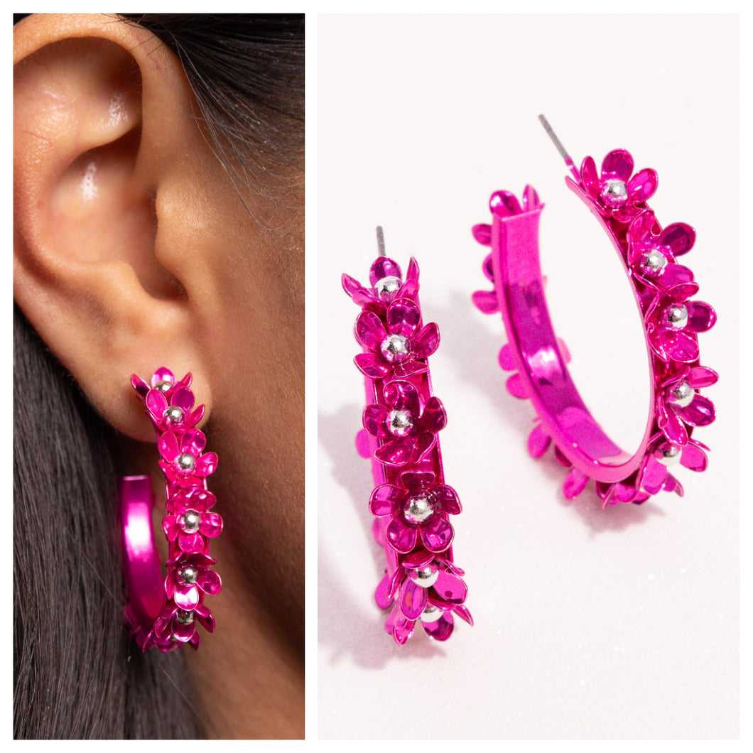 Paparazzi ♥ Fashionable Flower Crown - Pink ♥ Post E1311