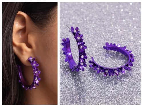 Paparazzi ♥ Fashionable Flower Crown - Purple ♥ E1316