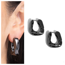 Load image into Gallery viewer, Paparazzi ♥ Asymmetric Advocate - Black ♥ Hinge Post E1318