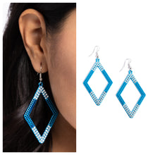 Load image into Gallery viewer, Paparazzi ♥ Eloquently Edgy - Blue ♥ E1339