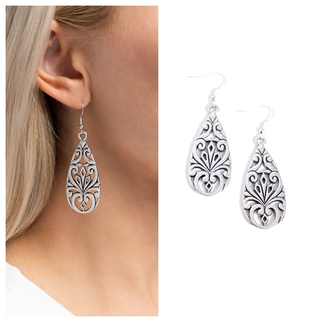 Paparazzi ♥ Eastern Elements - Silver ♥ E1341