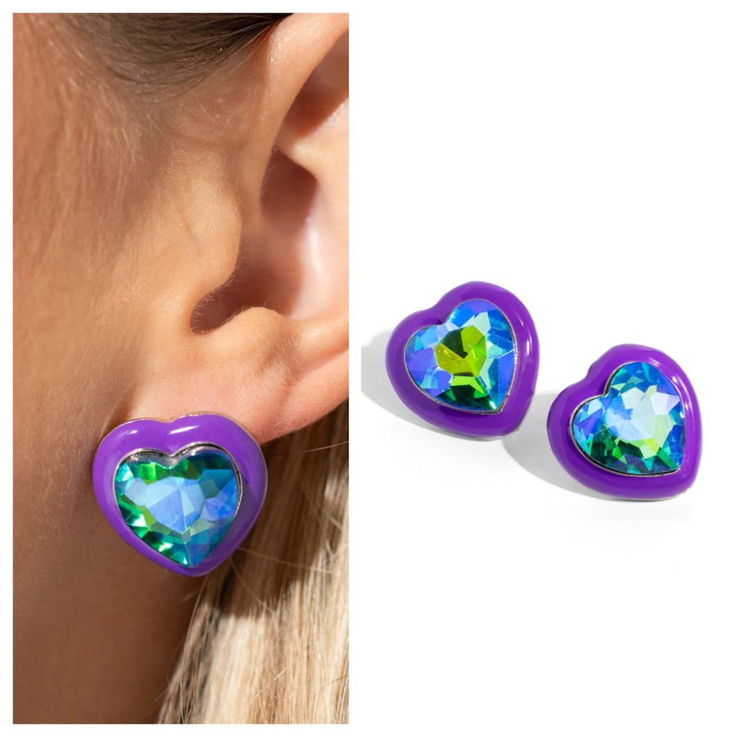 Paparazzi ♥ Heartfelt Haute - Purple ♥ Post E1362