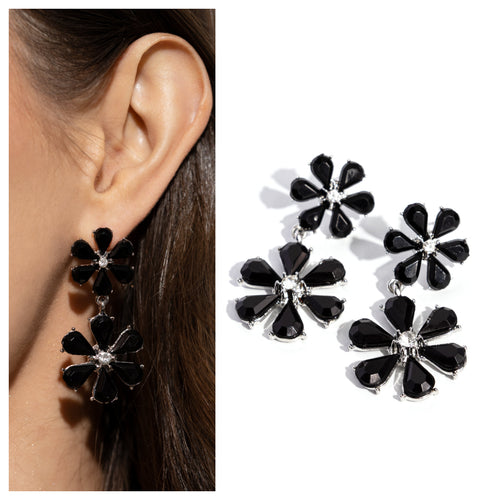 Paparazzi ♥ A Blast of Blossoms - Black ♥ Post E1375