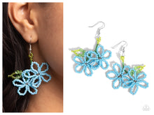 Load image into Gallery viewer, Paparazzi ♥ Beaded Blooms - Blue ♥ E1384
