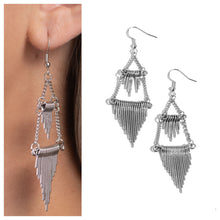 Load image into Gallery viewer, Paparazzi ♥ Greco Grotto - Silver ♥ E1404