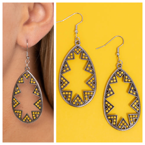 Paparazzi ♥ Wildly Wonderous - Yellow ♥ E1408