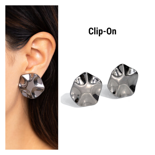 Paparazzi ♥ Destination Unknown - Black ♥ Clip-On E1414