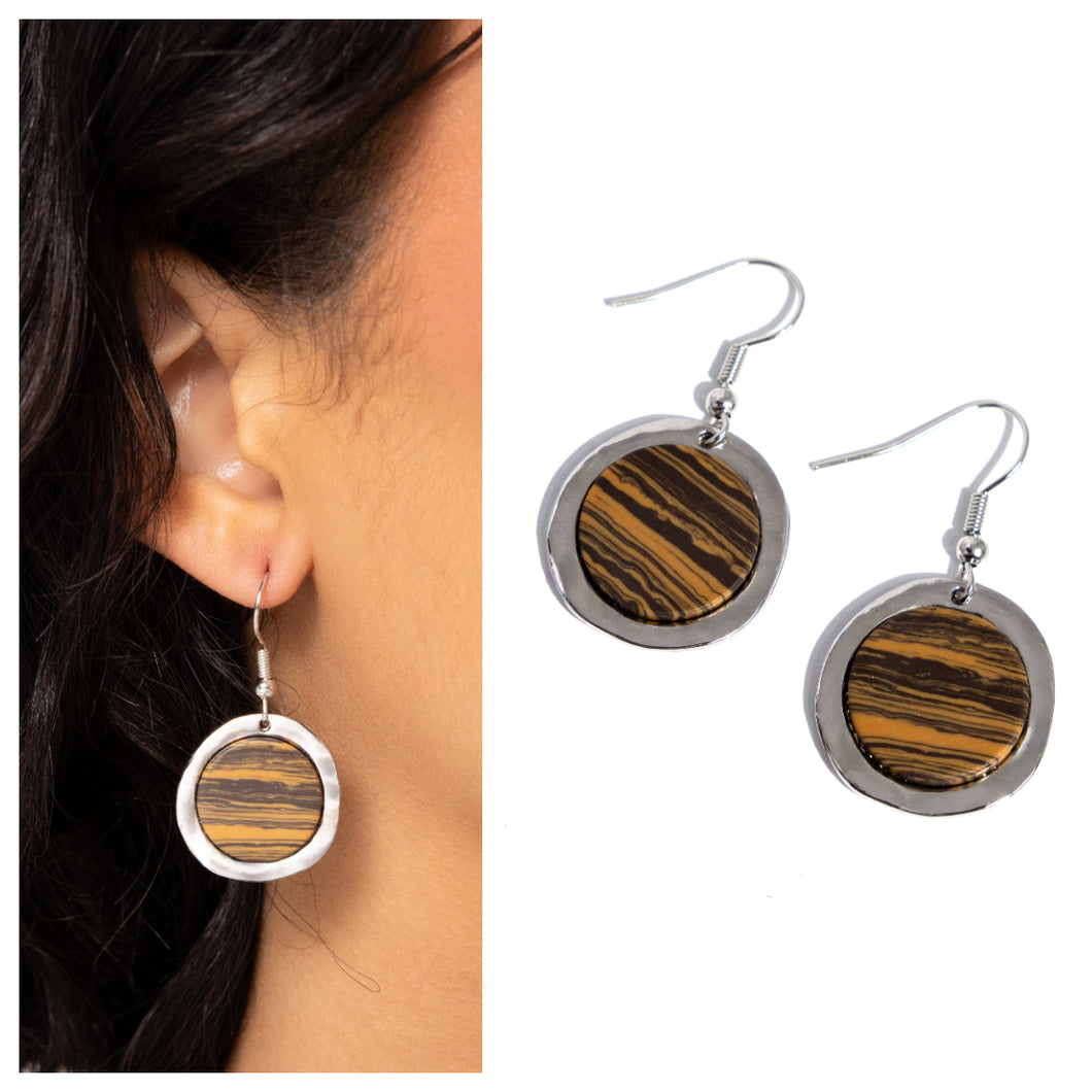 Paparazzi ♥ Pendant Paradox - Brown ♥ E1417