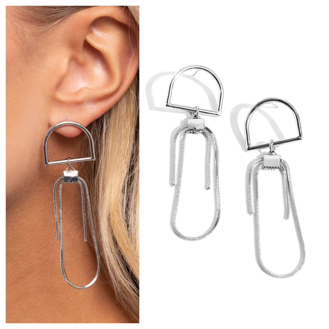 Paparazzi ♥ Minimalistic Maven - Silver ♥ Post E1426