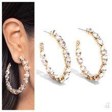 Load image into Gallery viewer, Paparazzi ♥ Presidential Pizzazz - Gold ♥ E1469