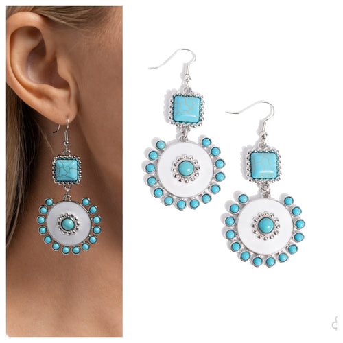 Paparazzi ♥ Earthy Emblem - White ♥ E1475