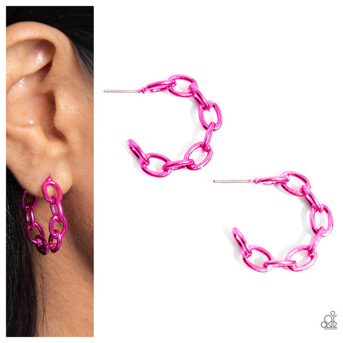 Paparazzi ♥ Colorful Cameo - Pink ♥ E1477