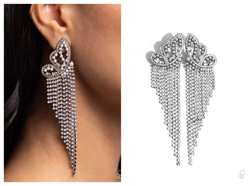 Paparazzi ♥ Aerial Accent - Black ♥ Post E1492