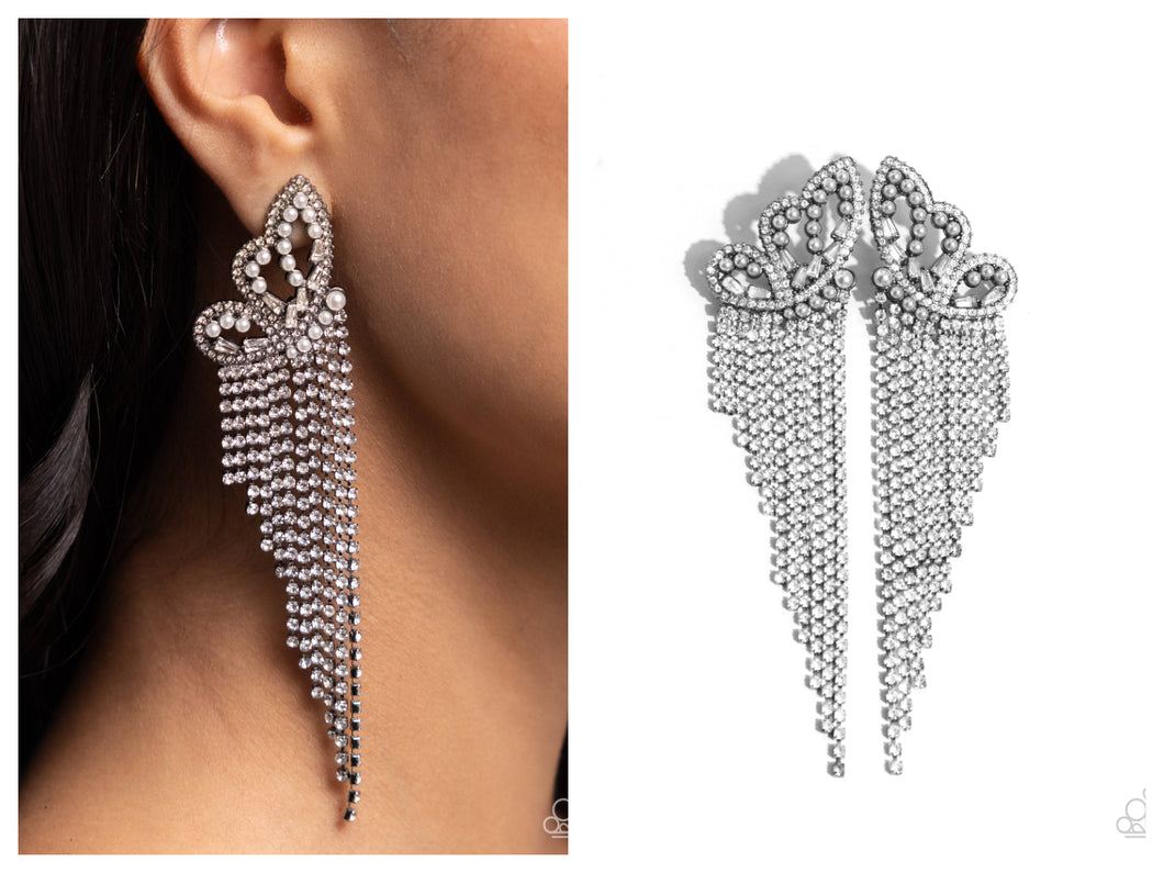 Paparazzi ♥ Aerial Accent - Black ♥ Post E1492