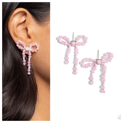 Paparazzi ♥ The BOW Must Go On - Pink ♥ Post E1493