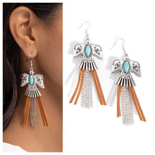 Load image into Gallery viewer, Paparazzi ♥ Southwestern Selfie - Blue ♥ E1497