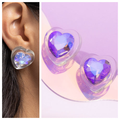 Paparazzi ♥ Heart-Pounding Haute - Purple ♥ Post E1517