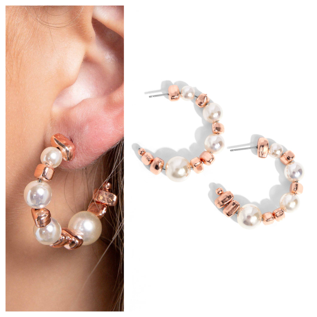 Paparazzi ♥ Playful Pearls - Copper ♥ E1518