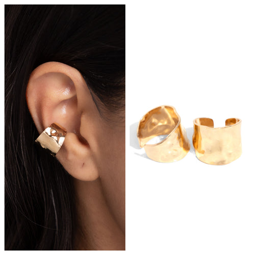Paparazzi ♥ Warped Wonder - Gold ♥ Cuff E1534